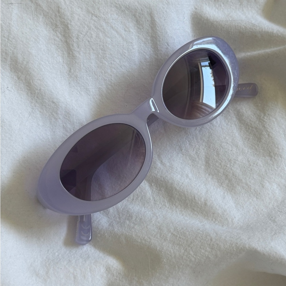 Elizabeth and James McKinley Lavender Oval Sunglasses